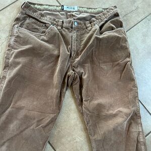 Mountain Khaki Brown Corduroy Pants, size 42x 30, Classic Fit